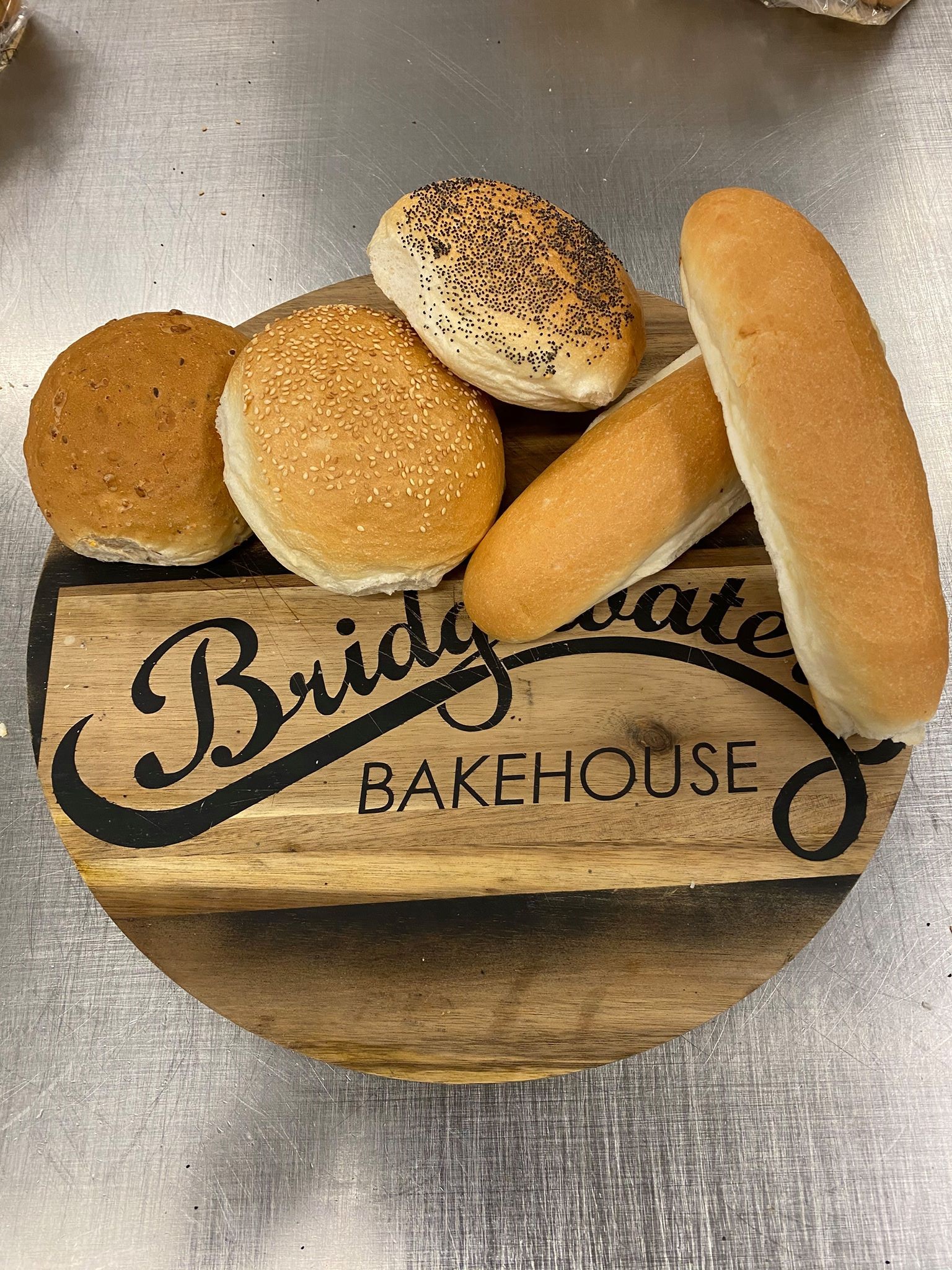 WHITE ROUND ROLLS 6PK